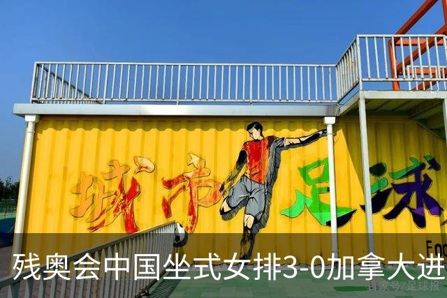 残奥会中国坐式女排3-0加拿大进决赛 与美国争冠